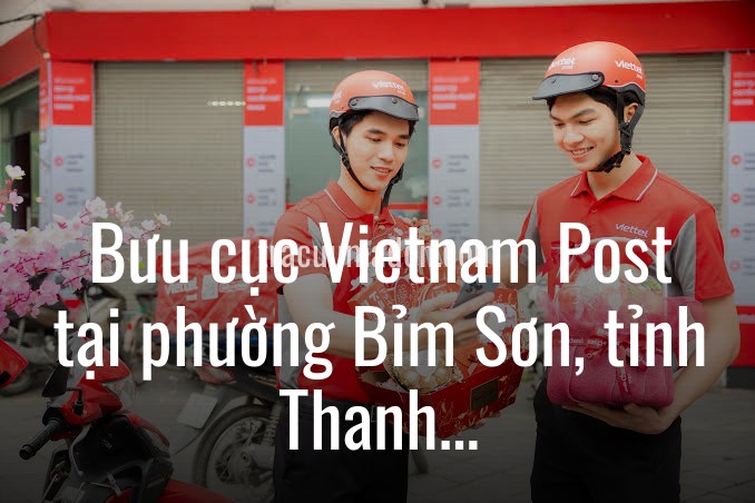 Bưu cục Vietnam Post tại phường Bỉm Sơn, tỉnh Thanh Hóa