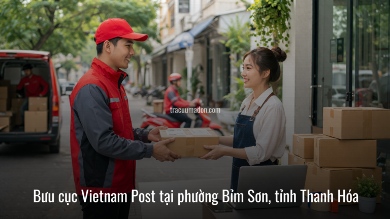 Bưu cục Vietnam Post tại phường Bỉm Sơn, tỉnh Thanh Hóa