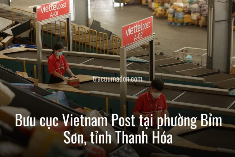 Bưu cục Vietnam Post tại phường Bỉm Sơn, tỉnh Thanh Hóa