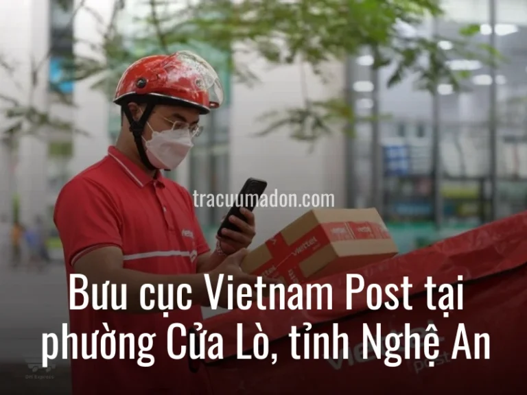 Bưu cục Vietnam Post tại phường Cửa Lò, tỉnh Nghệ An