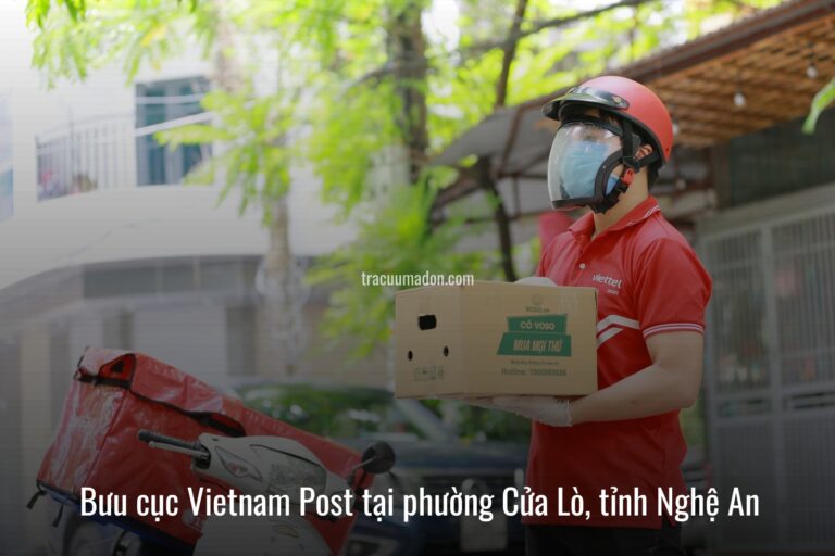 Bưu cục Vietnam Post tại phường Cửa Lò, tỉnh Nghệ An