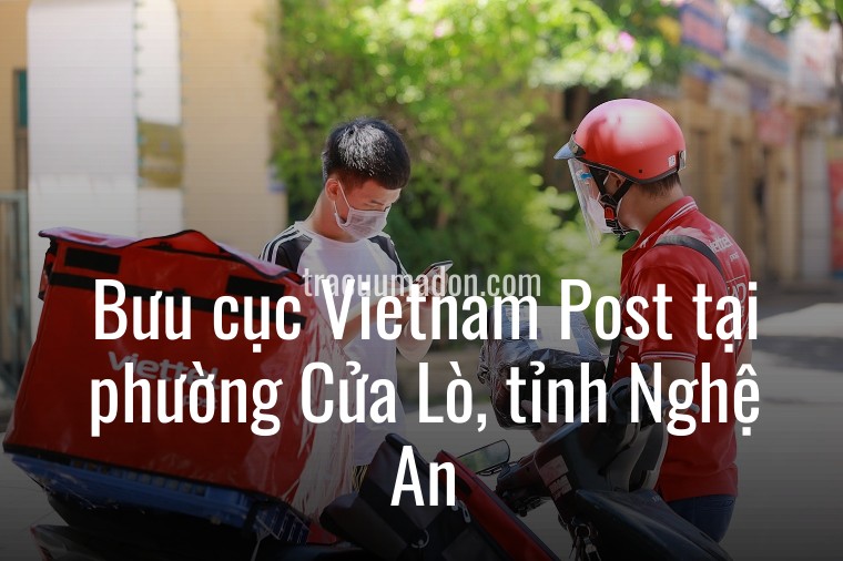 Bưu cục Vietnam Post tại phường Cửa Lò, tỉnh Nghệ An
