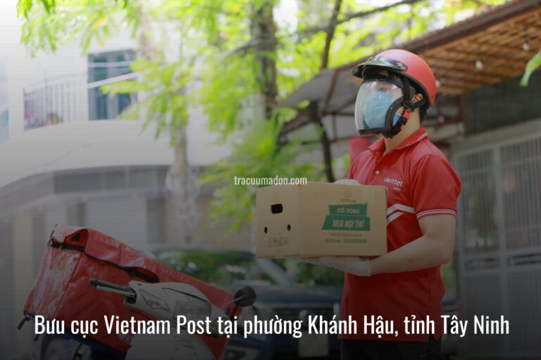 Bưu cục Vietnam Post tại phường Khánh Hậu, tỉnh Tây Ninh