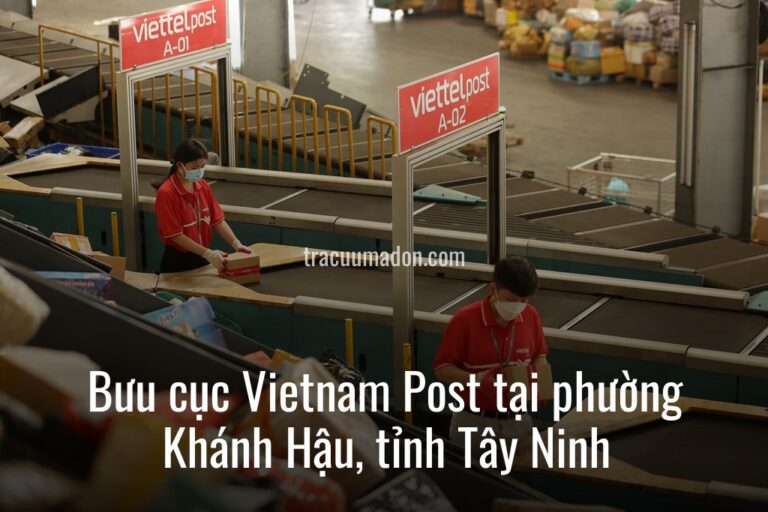 Bưu cục Vietnam Post tại phường Khánh Hậu, tỉnh Tây Ninh