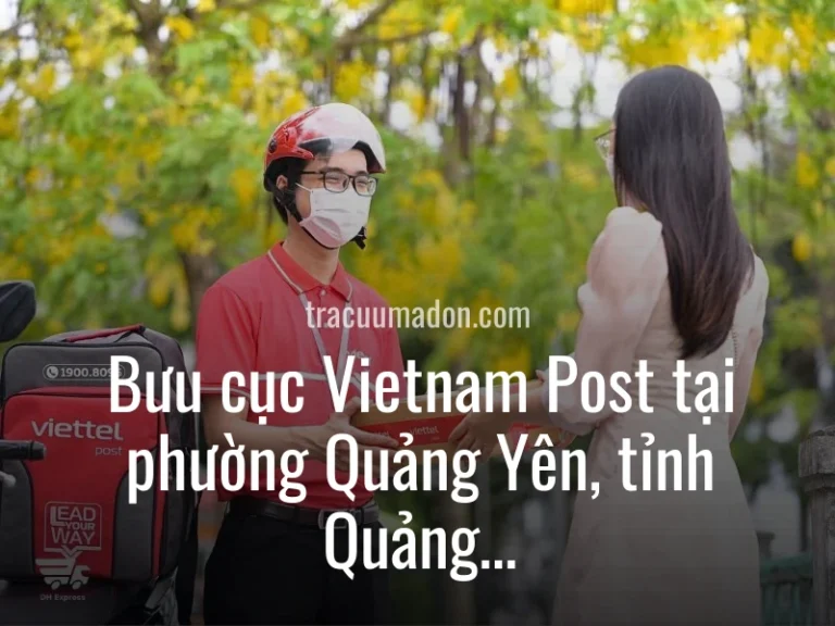 Bưu cục Vietnam Post tại phường Quảng Yên, tỉnh Quảng Ninh