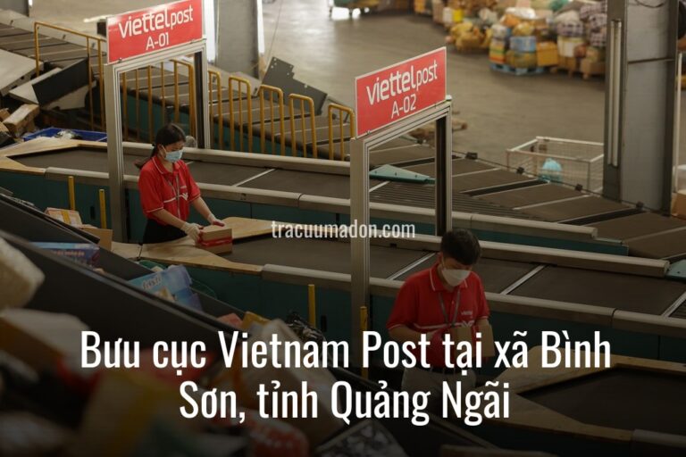 Bưu cục Vietnam Post tại xã Bình Sơn, tỉnh Quảng Ngãi