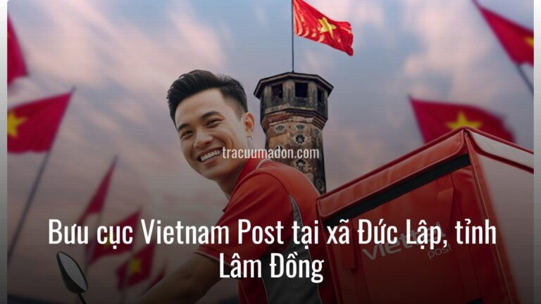 Bưu cục Vietnam Post tại xã Đức Lập, tỉnh Lâm Đồng