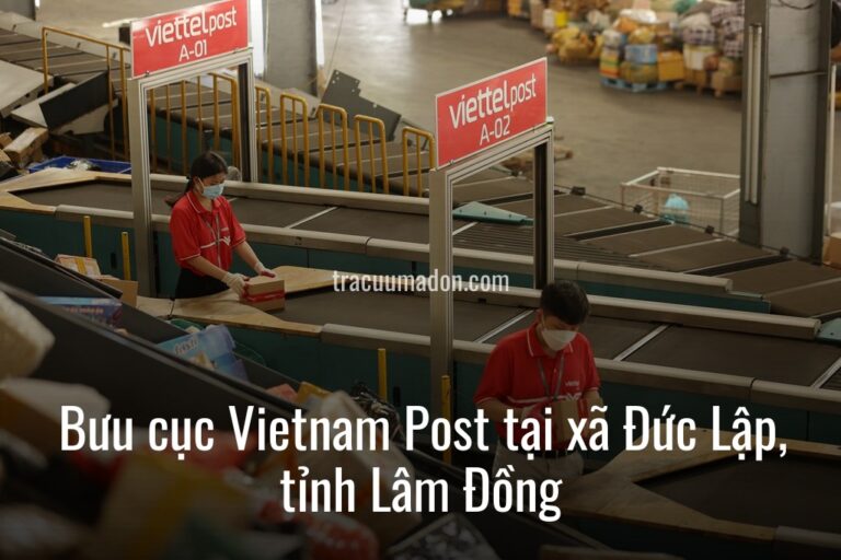 Bưu cục Vietnam Post tại xã Đức Lập, tỉnh Lâm Đồng