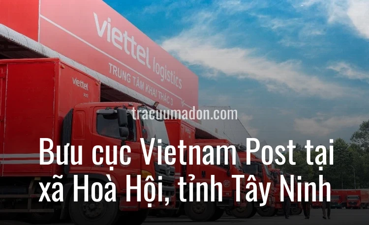 Bưu cục Vietnam Post tại xã Hoà Hội, tỉnh Tây Ninh