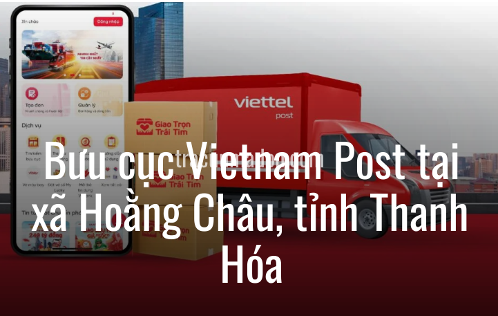 Bưu cục Vietnam Post tại xã Hoằng Châu, tỉnh Thanh Hóa