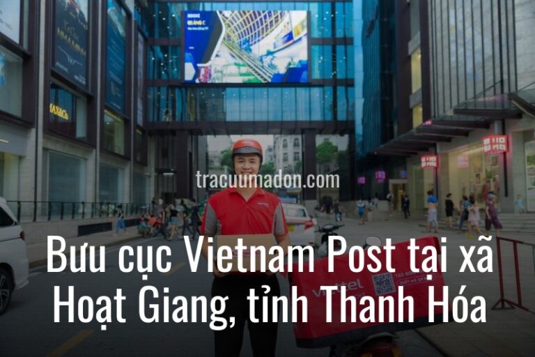 Bưu cục Vietnam Post tại xã Hoạt Giang, tỉnh Thanh Hóa