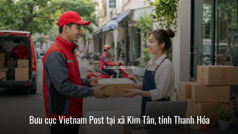Bưu cục Vietnam Post tại xã Kim Tân, tỉnh Thanh Hóa
