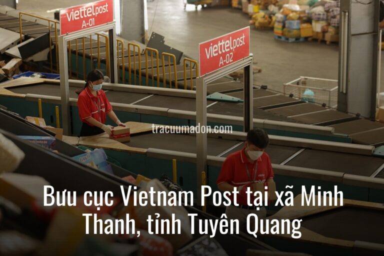 Bưu cục Vietnam Post tại xã Minh Thanh, tỉnh Tuyên Quang