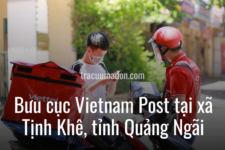 Bưu cục Vietnam Post tại xã Tịnh Khê, tỉnh Quảng Ngãi