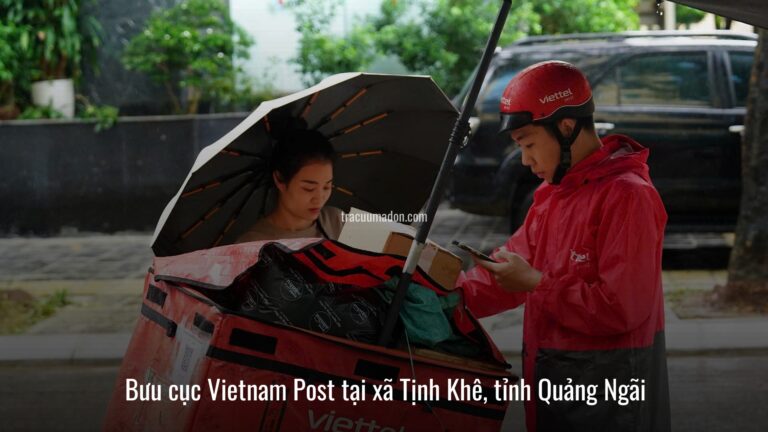 Bưu cục Vietnam Post tại xã Tịnh Khê, tỉnh Quảng Ngãi