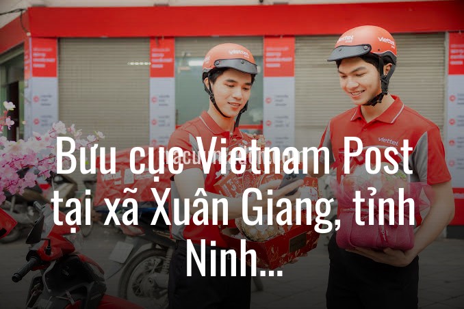 Bưu cục Vietnam Post tại xã Xuân Giang, tỉnh Ninh Bình
