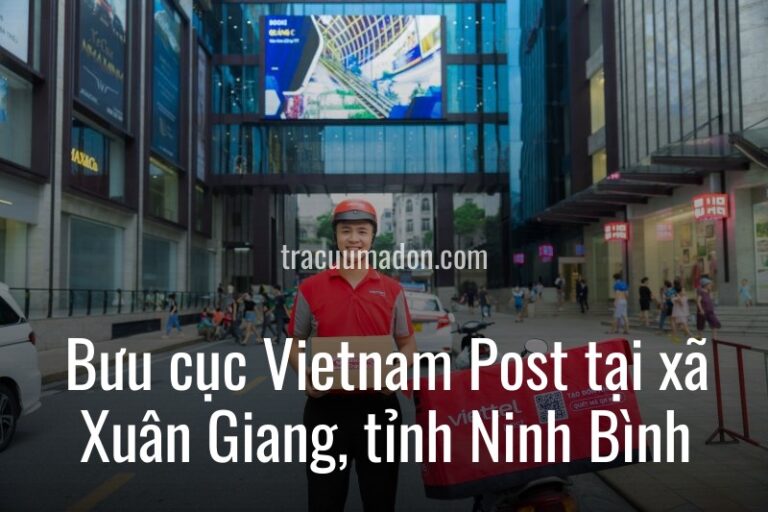 Bưu cục Vietnam Post tại xã Xuân Giang, tỉnh Ninh Bình