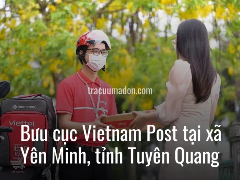 Bưu cục Vietnam Post tại xã Yên Minh, tỉnh Tuyên Quang